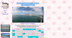 Desktop Screenshot of navarrebeachregency21.com